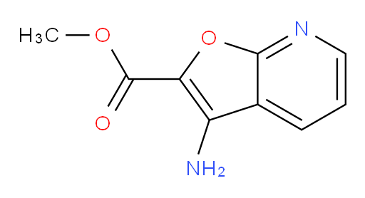 methyl 3-aminofuro[2,3-b]pyridine-2-carboxylate