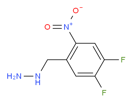[(4,5-difluoro-2-nitrophenyl)methyl]hydrazine