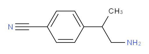 4-(1-aminopropan-2-yl)benzonitrile