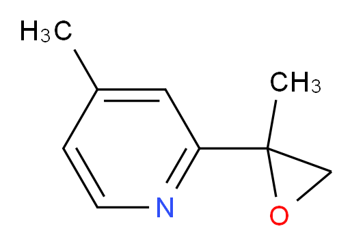 4-methyl-2-(2-methyloxiran-2-yl)pyridine