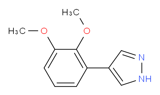 4-(2,3-dimethoxyphenyl)-1H-pyrazole
