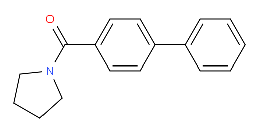 1-(4-phenylbenzoyl)pyrrolidine