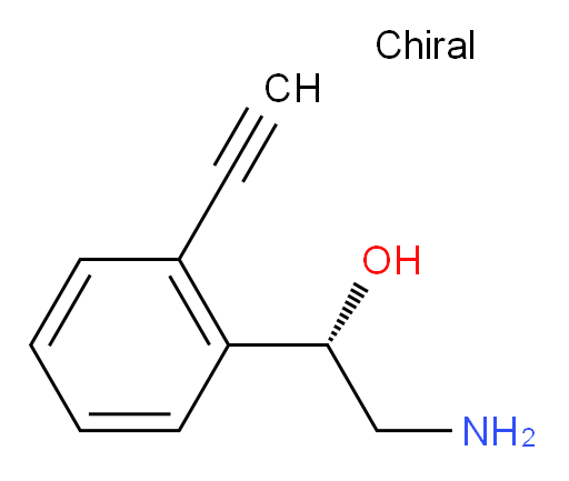 (1S)-2-amino-1-(2-ethynylphenyl)ethan-1-ol