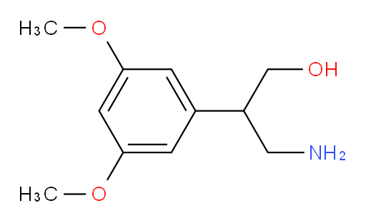 3-amino-2-(3,5-dimethoxyphenyl)propan-1-ol