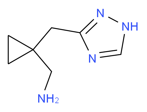 {1-[(1H-1,2,4-triazol-3-yl)methyl]cyclopropyl}methanamine