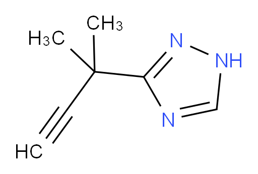 3-(2-methylbut-3-yn-2-yl)-1H-1,2,4-triazole