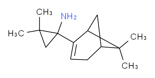 1-{6,6-dimethylbicyclo[3.1.1]hept-2-en-2-yl}-2,2-dimethylcyclopropan-1-amine