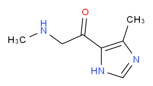 1-(4-methyl-1H-imidazol-5-yl)-2-(methylamino)ethan-1-one
