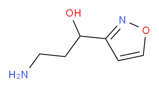 3-amino-1-(1,2-oxazol-3-yl)propan-1-ol