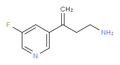 3-(5-fluoropyridin-3-yl)but-3-en-1-amine