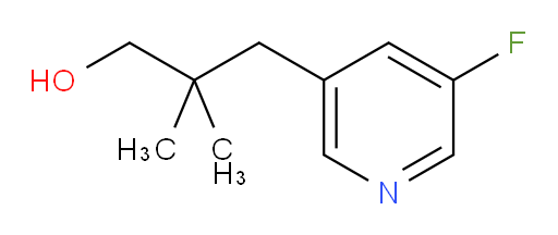 3-(5-fluoropyridin-3-yl)-2,2-dimethylpropan-1-ol