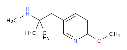 [1-(6-methoxypyridin-3-yl)-2-methylpropan-2-yl](methyl)amine
