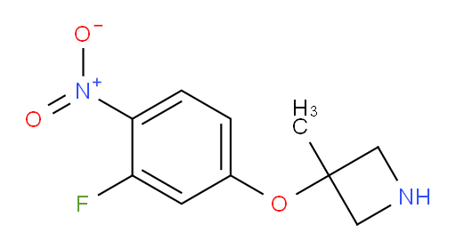 3-(3-fluoro-4-nitrophenoxy)-3-methylazetidine
