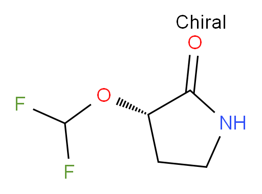 (3S)-3-(difluoromethoxy)pyrrolidin-2-one