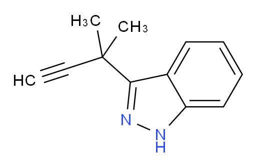 3-(2-methylbut-3-yn-2-yl)-1H-indazole