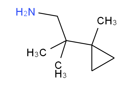 2-methyl-2-(1-methylcyclopropyl)propan-1-amine