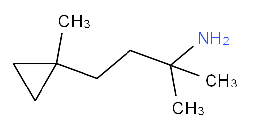 2-methyl-4-(1-methylcyclopropyl)butan-2-amine