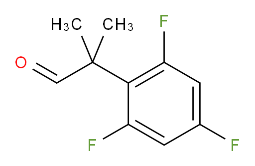 2-methyl-2-(2,4,6-trifluorophenyl)propanal
