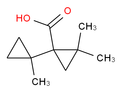 2,2-dimethyl-1-(1-methylcyclopropyl)cyclopropane-1-carboxylic acid