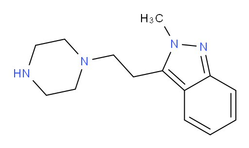 2-methyl-3-[2-(piperazin-1-yl)ethyl]-2H-indazole