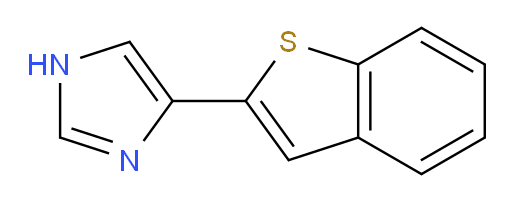 4-(1-benzothiophen-2-yl)-1H-imidazole