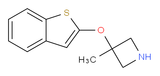 3-(1-benzothiophen-2-yloxy)-3-methylazetidine