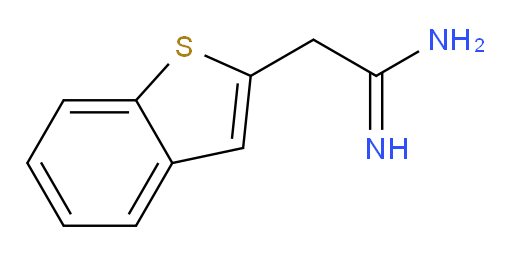 2-(1-benzothiophen-2-yl)ethanimidamide