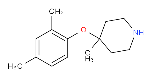 4-(2,4-dimethylphenoxy)-4-methylpiperidine