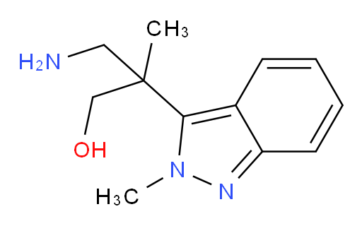 3-amino-2-methyl-2-(2-methyl-2H-indazol-3-yl)propan-1-ol