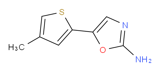 5-(4-methylthiophen-2-yl)-1,3-oxazol-2-amine