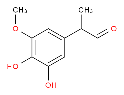 2-(3,4-dihydroxy-5-methoxyphenyl)propanal