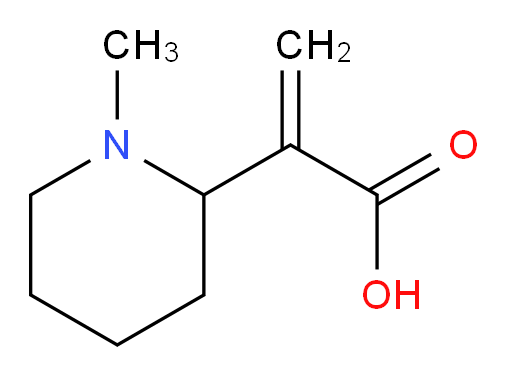2-(1-methylpiperidin-2-yl)prop-2-enoic acid