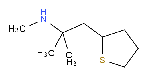 methyl[2-methyl-1-(thiolan-2-yl)propan-2-yl]amine