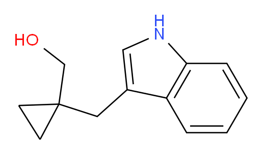 {1-[(1H-indol-3-yl)methyl]cyclopropyl}methanol