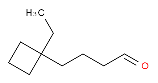 4-(1-ethylcyclobutyl)butanal