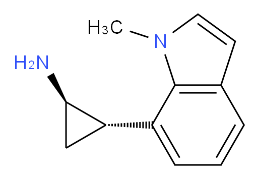 rac-(1R,2S)-2-(1-methyl-1H-indol-7-yl)cyclopropan-1-amine
