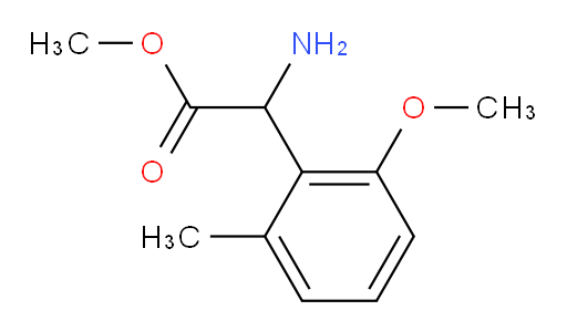 methyl 2-amino-2-(2-methoxy-6-methylphenyl)acetate