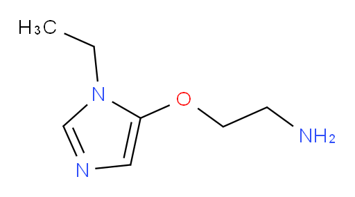 2-[(1-ethyl-1H-imidazol-5-yl)oxy]ethan-1-amine
