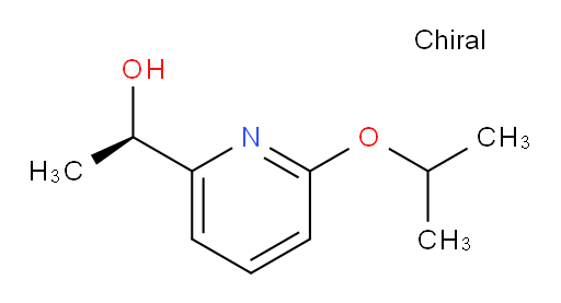 (1R)-1-[6-(propan-2-yloxy)pyridin-2-yl]ethan-1-ol