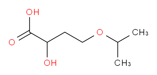 2-hydroxy-4-(propan-2-yloxy)butanoic acid