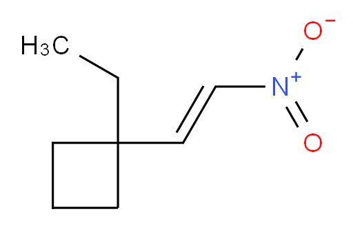 1-ethyl-1-(2-nitroethenyl)cyclobutane