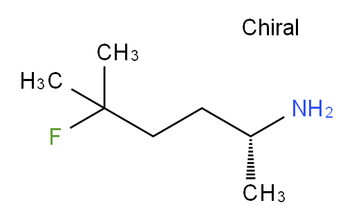 (2R)-5-fluoro-5-methylhexan-2-amine