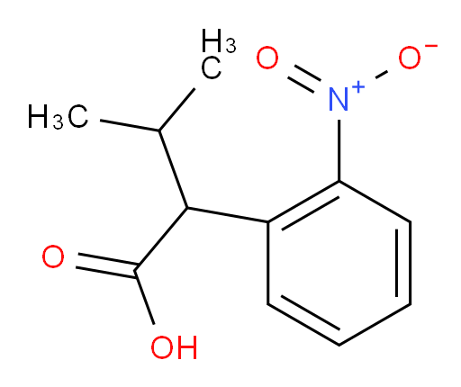 3-methyl-2-(2-nitrophenyl)butanoic acid