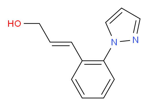3-[2-(1H-pyrazol-1-yl)phenyl]prop-2-en-1-ol