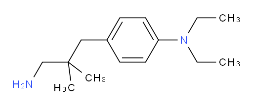 4-(3-amino-2,2-dimethylpropyl)-N,N-diethylaniline