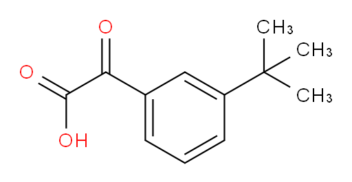 2-(3-tert-butylphenyl)-2-oxoacetic acid