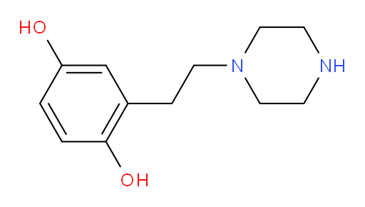 2-[2-(piperazin-1-yl)ethyl]benzene-1,4-diol