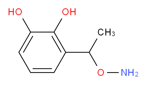 3-[1-(aminooxy)ethyl]benzene-1,2-diol