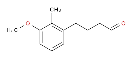 4-(3-methoxy-2-methylphenyl)butanal