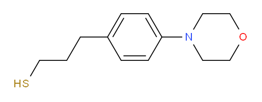3-[4-(morpholin-4-yl)phenyl]propane-1-thiol
